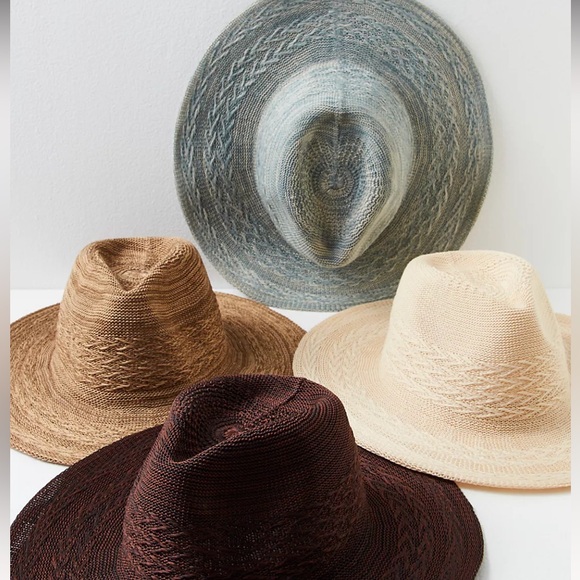 FREE PEOPLE Arrow Woven Packable Hat NWT - Picture 4 of 5